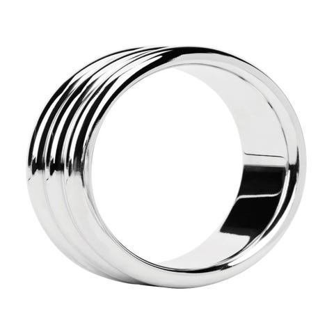 Cockring Metal Ring Triple Steel 4,8 cm 