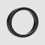 Cockring Metal Ring Stamina Noir 4,5 cm 