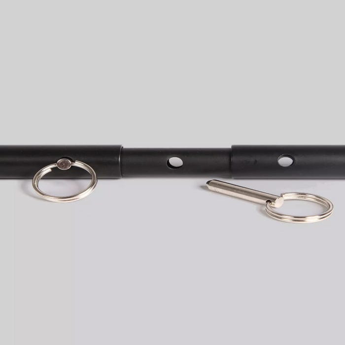 Barre d'écartement et menottes en cuir Expandable