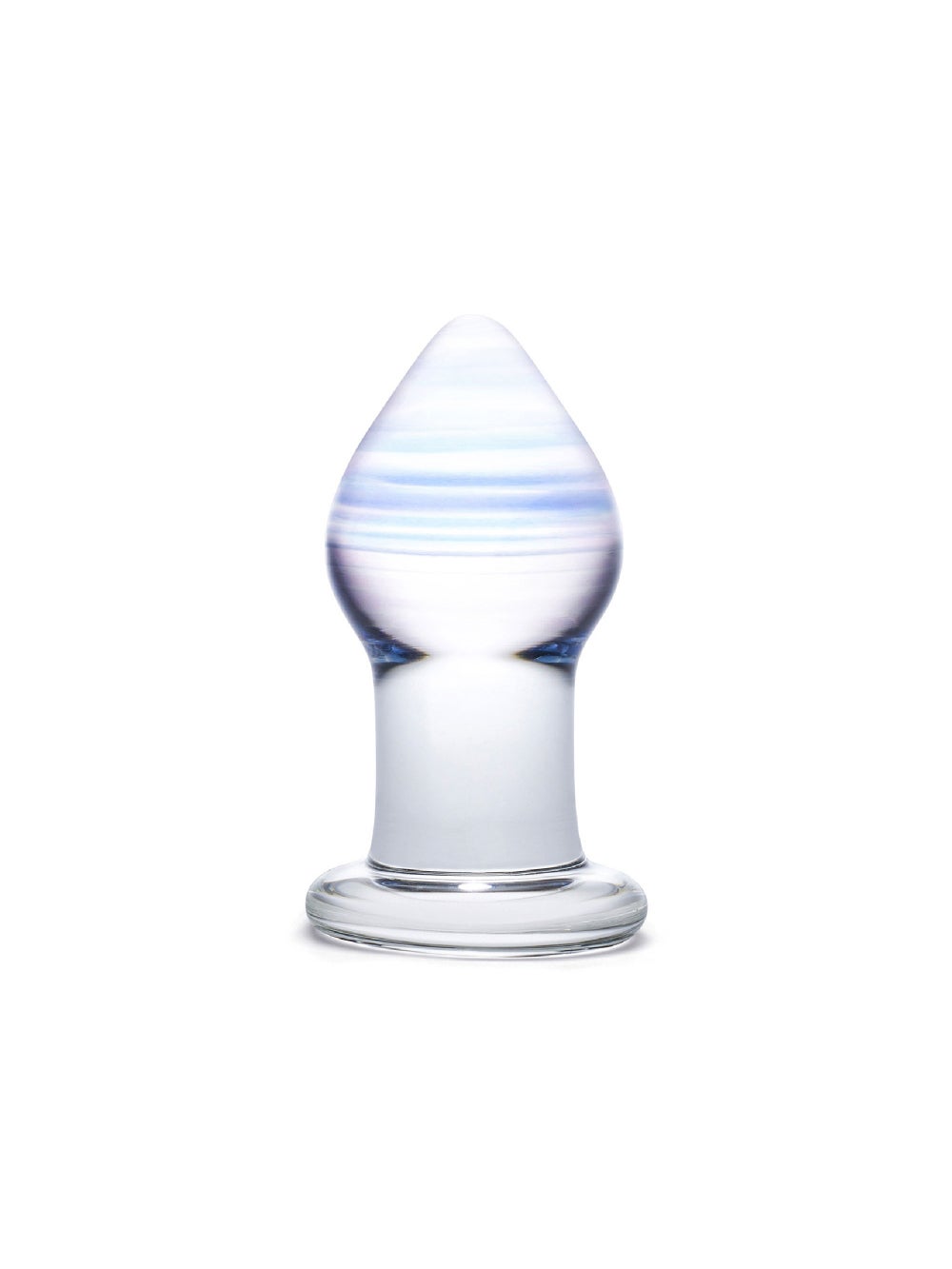 Plug Anal en Verre Amethyst Rain 4