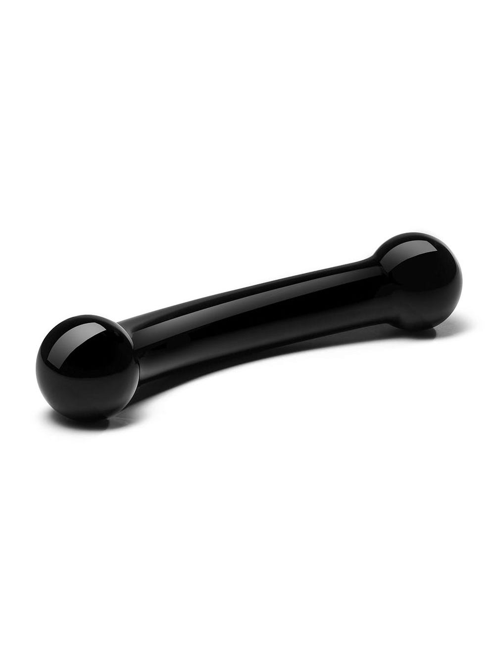 Dildo en Verre Double Bull Noir