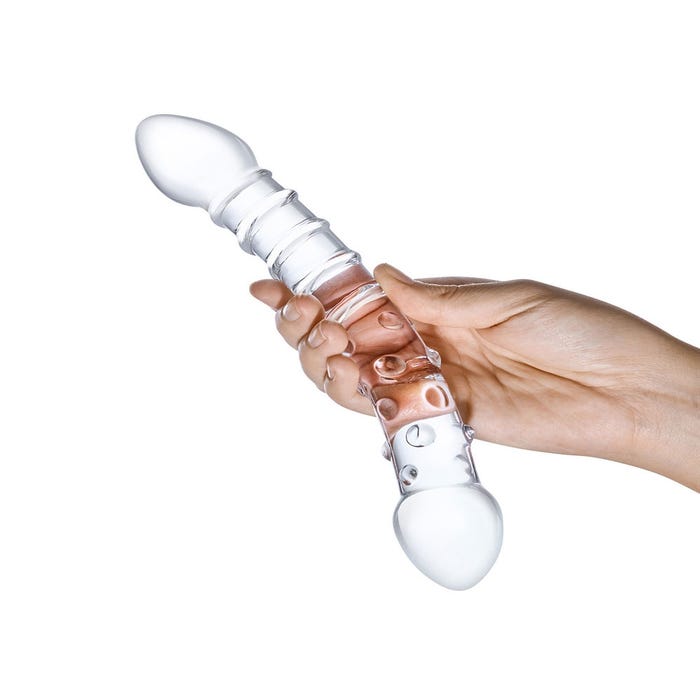 Dildo en Verre Double Trouble