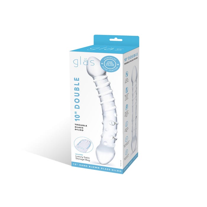 Dildo en Verre Double Trouble