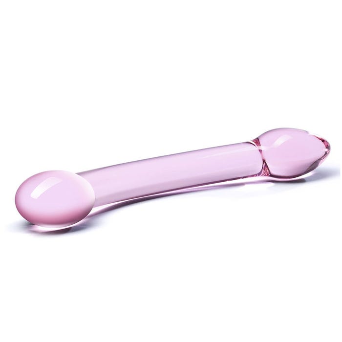 Dildo en Verre Double Trouble Violet