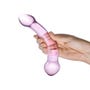 Dildo en Verre Double Trouble Violet