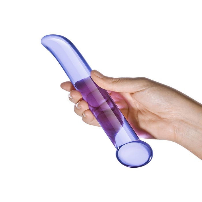 Dildo en Verre Point G Tickler Violet