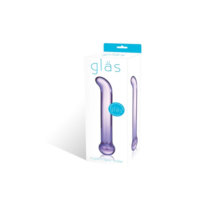 Dildo en Verre Point G Tickler Violet