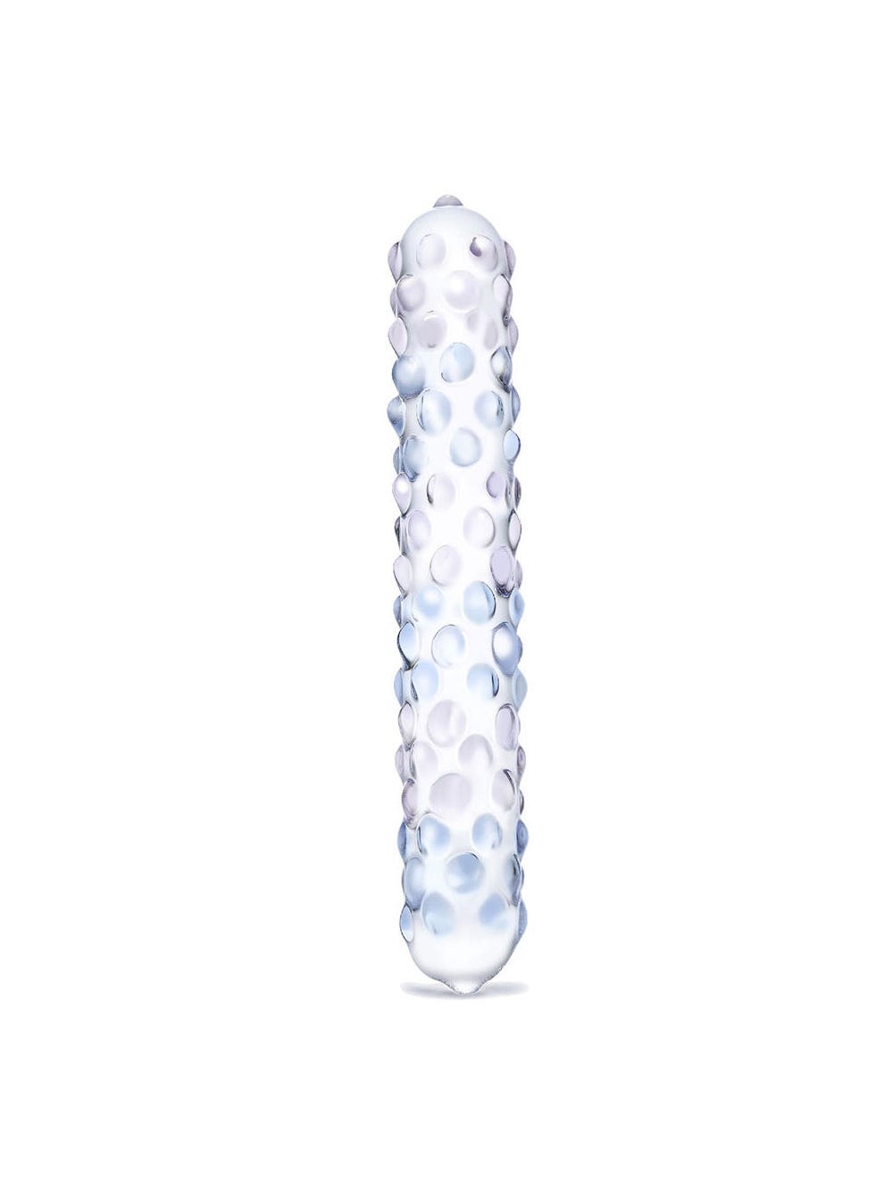 Dildo en Verre Purple Rose Nubby 17,8 cm main product photo