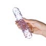 Dildo en Verre Purple Rose Nubby