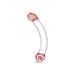 Dildo en Verre Double Red Head