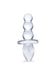 Plug Anal en Verre Titus Beaded
