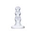 Plug Anal en Verre Triple Play Beaded