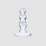 Plug Anal en Verre Triple Play Beaded