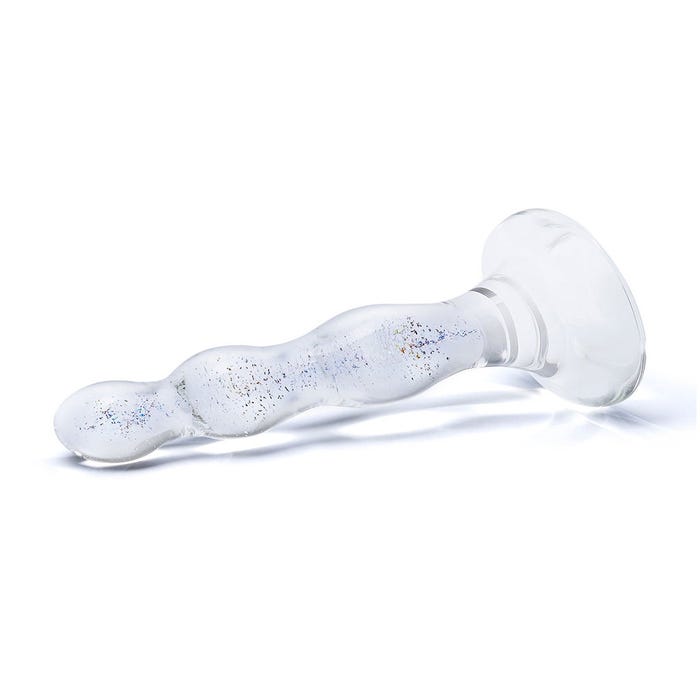 Plug Anal en Verre Triple Play Beaded