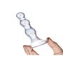 Plug Anal en Verre Triple Play Beaded