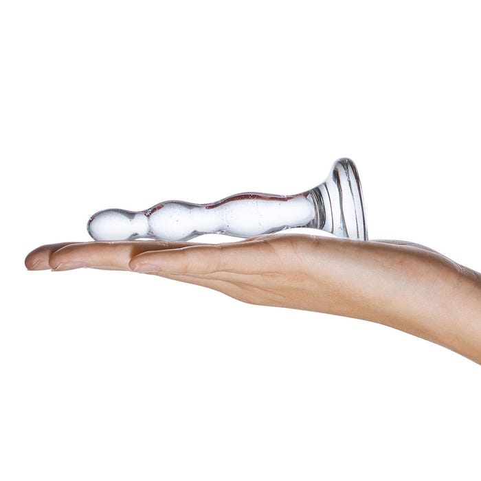 Plug Anal en Verre Triple Play Beaded