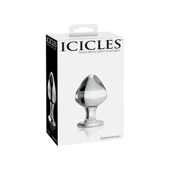 Plug Anal en Verre Icicles N°25