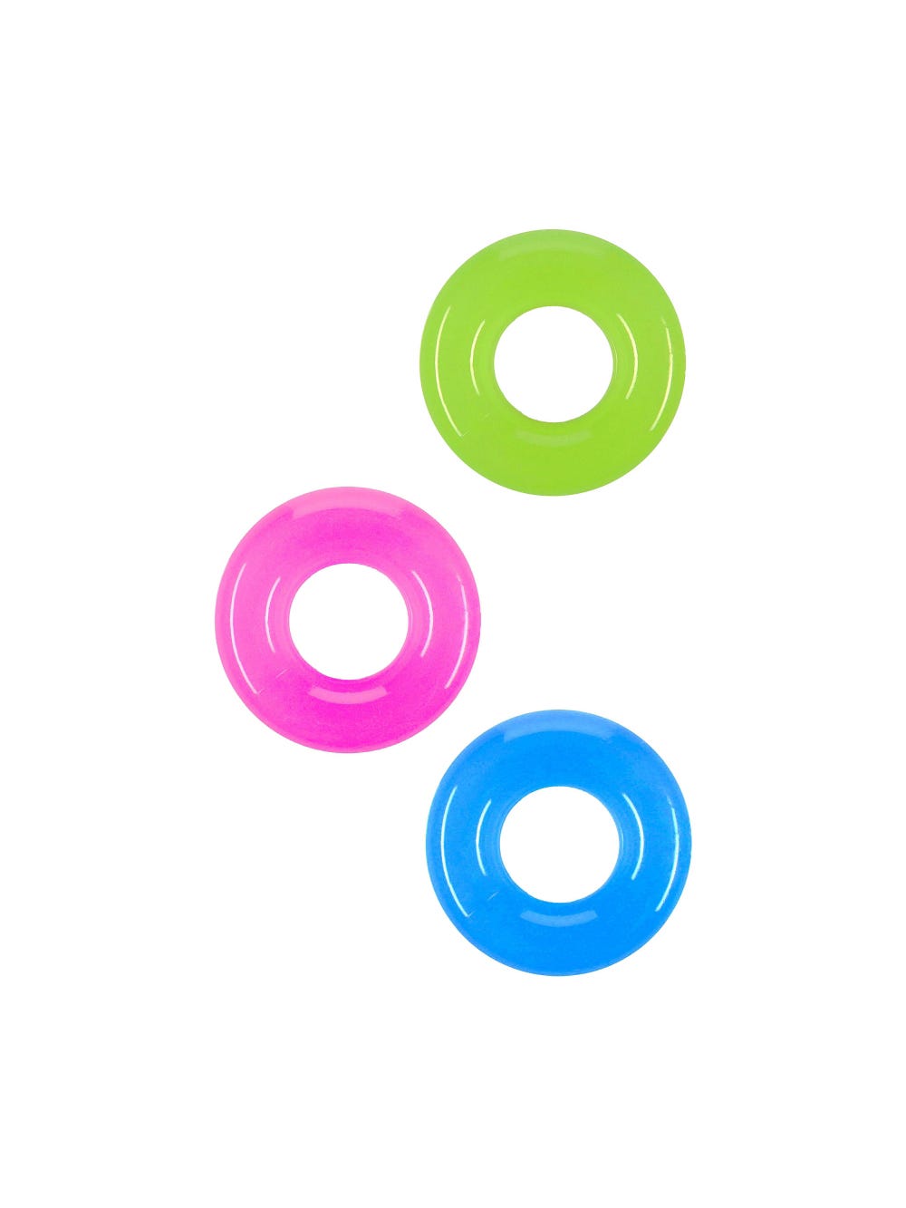 Kit de 3 Cockrings Phosphorescents main product photo