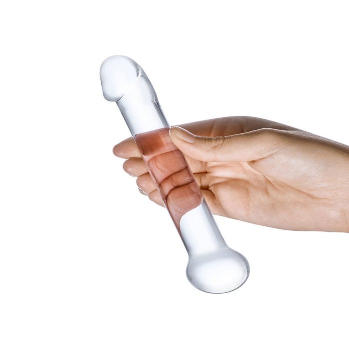 Dildo en Verre Realistic Head