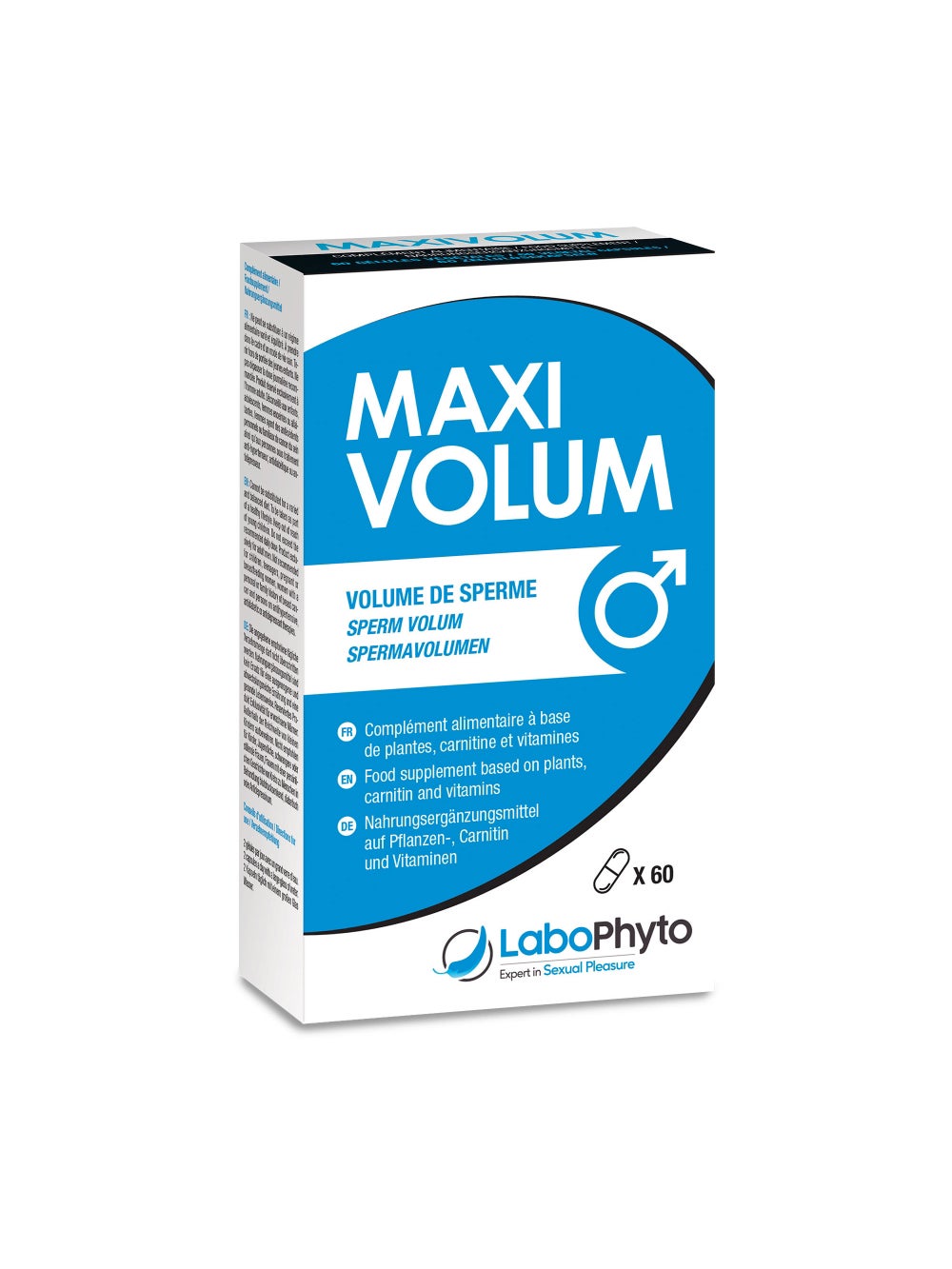 Développeur de volume de sperme MaxiVolum 60 gélules 3