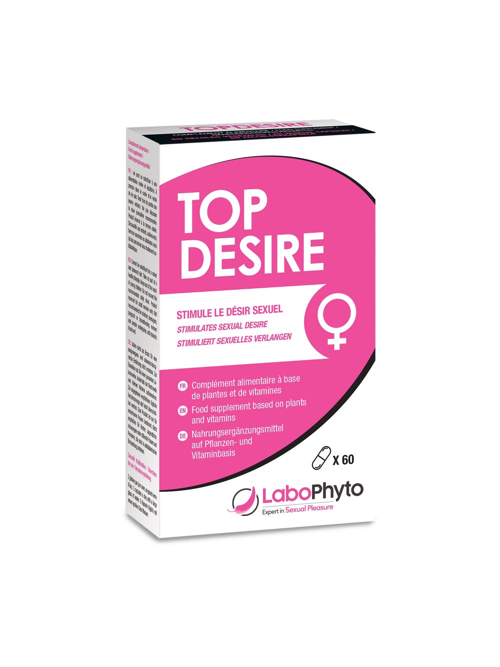 Aphrodisiaque féminin TopDesire 60 gélules 2