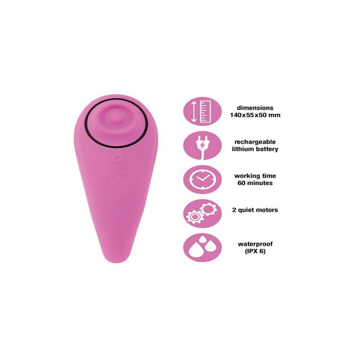 Stimulateur Clitoridien FemmeGasm Rose
