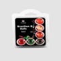 Boules de Massage Aromatisées Brazilian Balls Mix x6