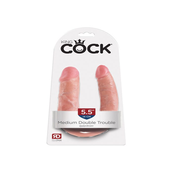 Double Dong Medium Double Trouble King Cock