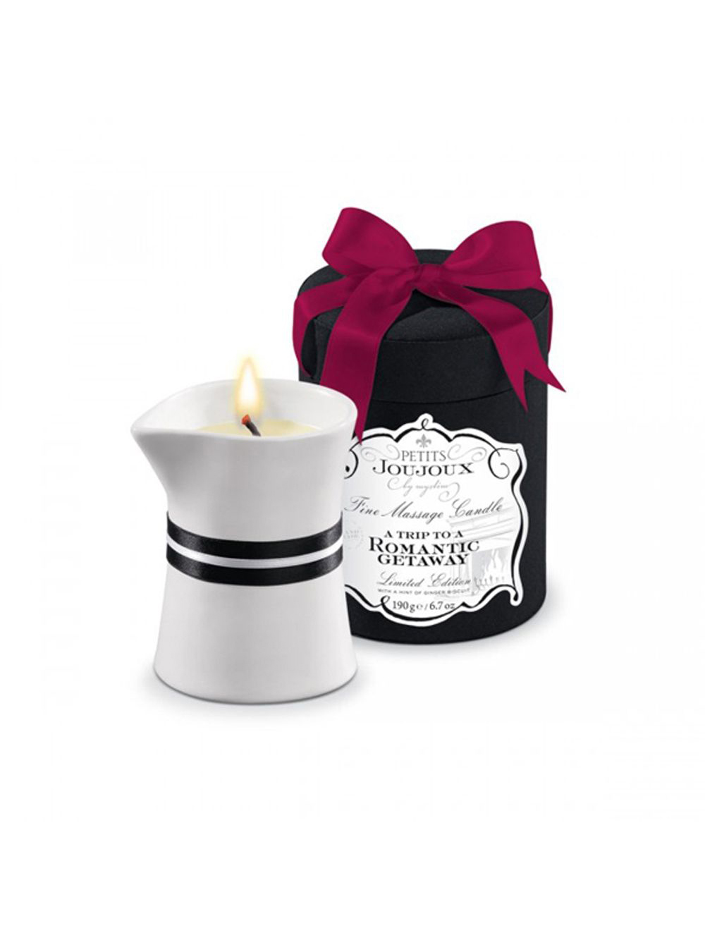 Bougie de Massage A Trip to a Romantic Getaway Pain d'Épices main product photo