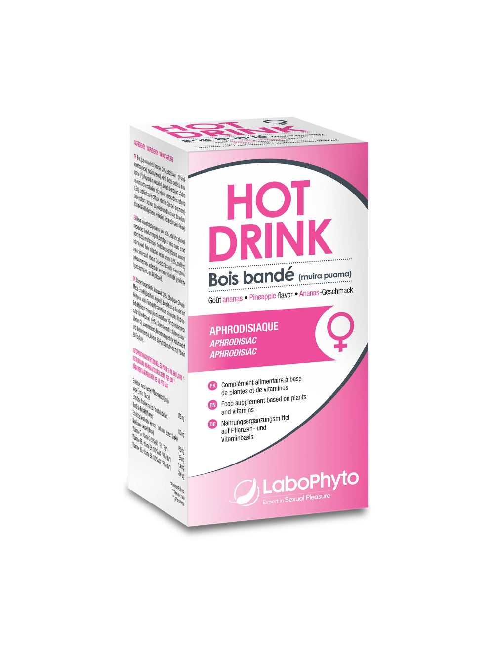 Aphrodisiaque pour femme Hot Drink goût ananas 250 ml 3