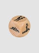 Dé coquin en bois Get Lucky