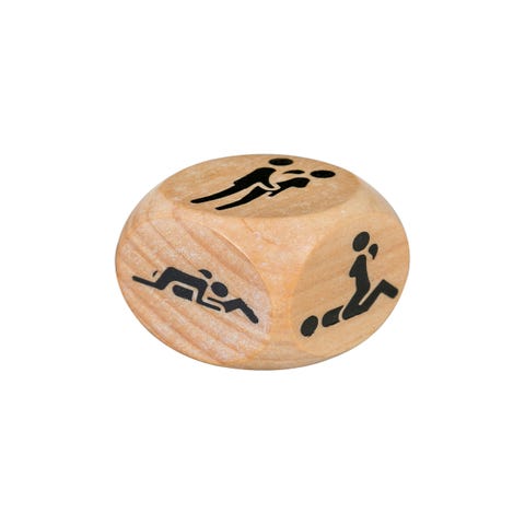Dé Coquin en Bois Sexy Dice