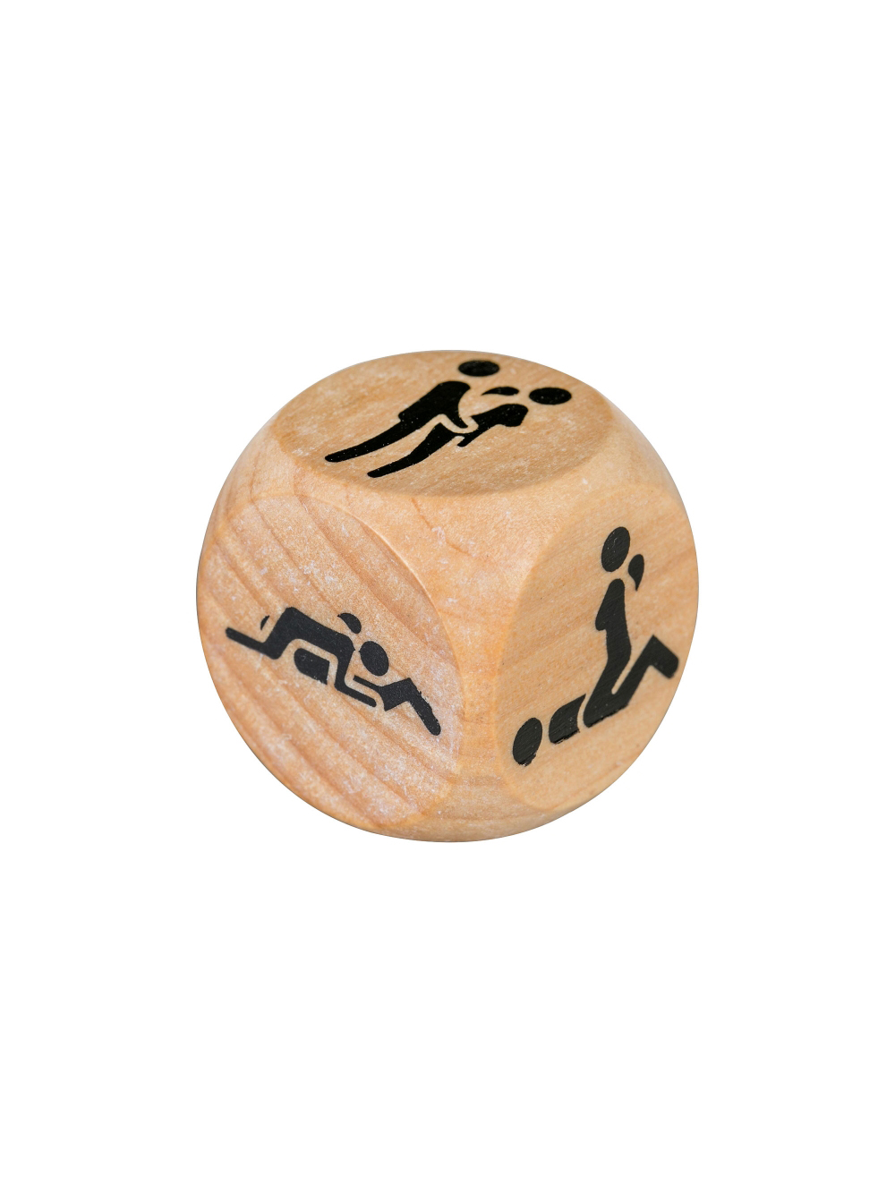 Dé coquin en bois Get Lucky main product photo