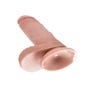 Gode avec Testicules 17,8 cm King Cock