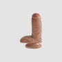 Dildo avec Testicules 17,8 cm King Cock