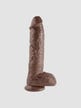 Gode avec Testicules 25,4 cm King Cock