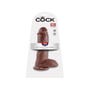 Gode avec Testicules 25,4 cm King Cock