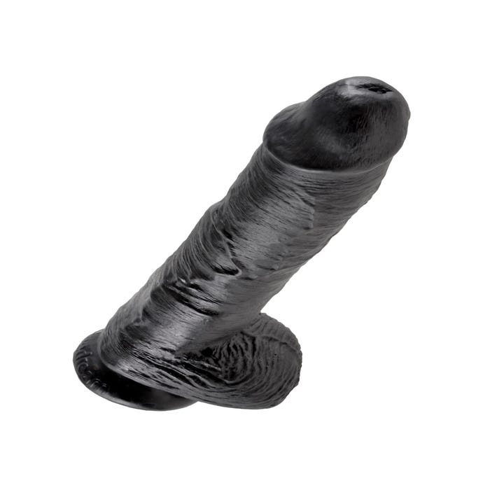 Gode avec Testicules 25,4 cm King Cock