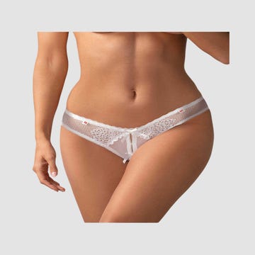 String ouvert Alabastra blanc
