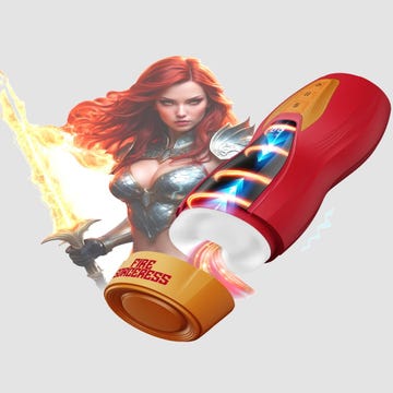 Masturbateur automatique chauffant et vibrant Solara Fire Sorceress