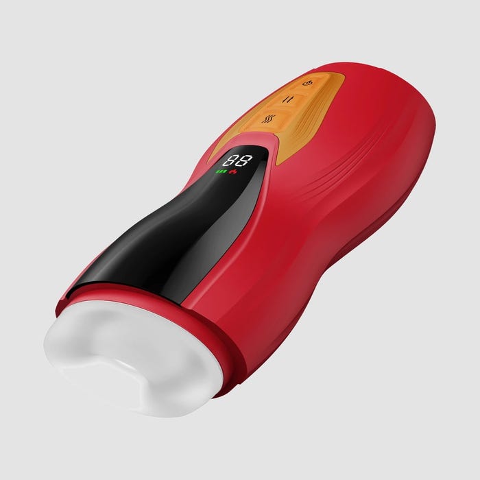 Masturbateur automatique chauffant et vibrant Solara Fire Sorceress