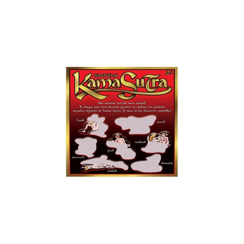 Jeu de Cartes à Gratter Kama Sutra