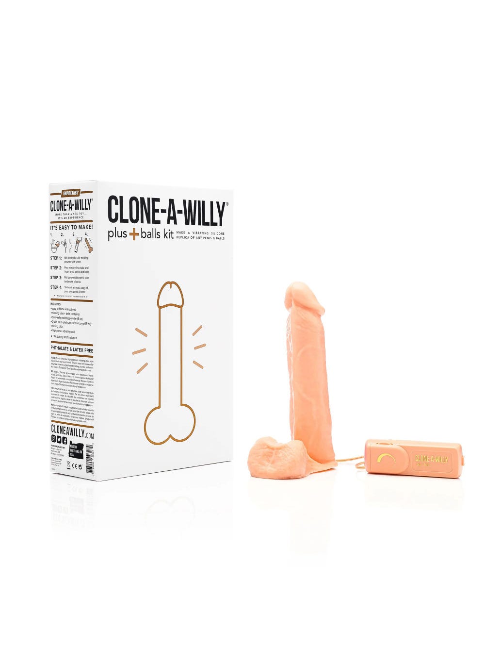 Vibromasseur Personnalisable avec Testicules main product photo