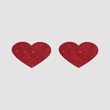 Nippies Coeurs Rouges Pailletés