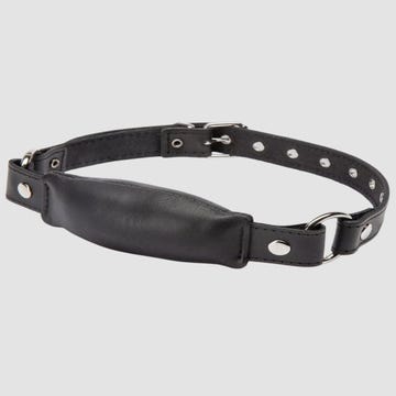 Bâillon mors en cuir Deluxe