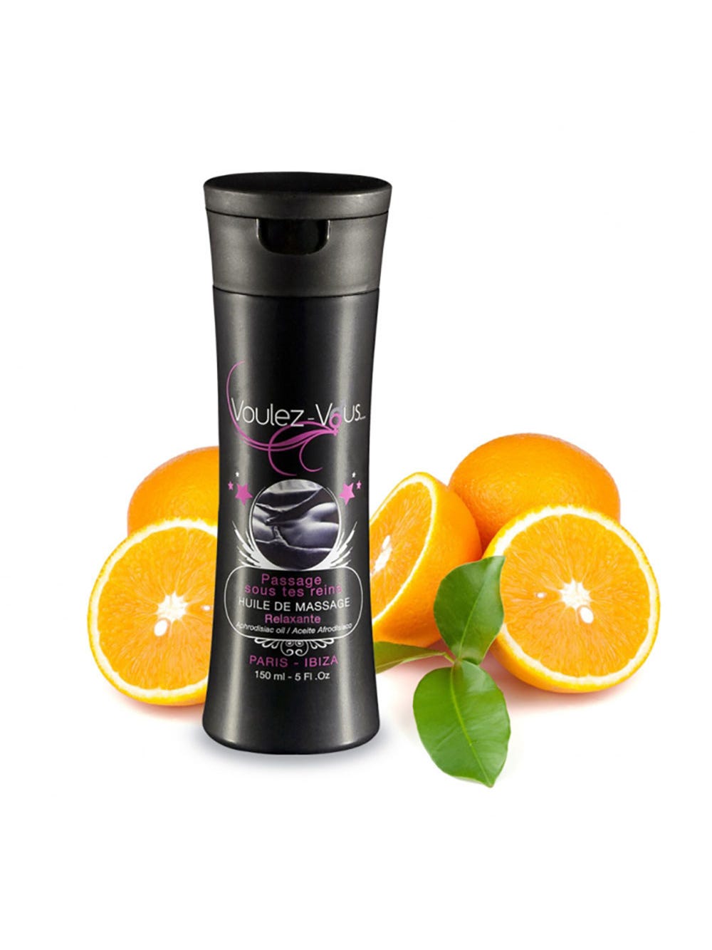 Huile de massage relaxante Passage sous tes reins 150 ml main product photo