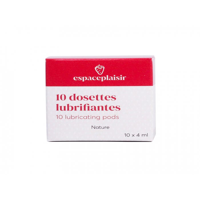 Lubrifiant Eau Nature 4 ml x10