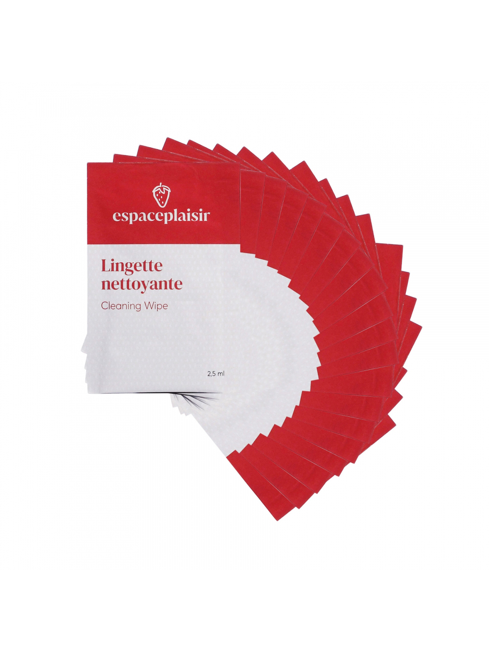 Lingette nettoyante pour sextoys x20 main product photo