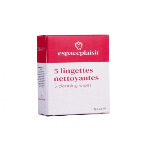 Lingette Nettoyante pour Sextoys x5