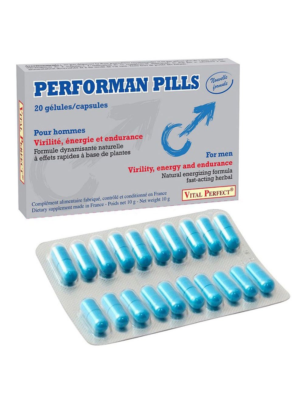 Aphrodisiaque Performan Pills 20 Gélules 2